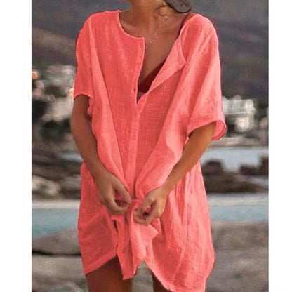 Women's Cotton Linen Blouse